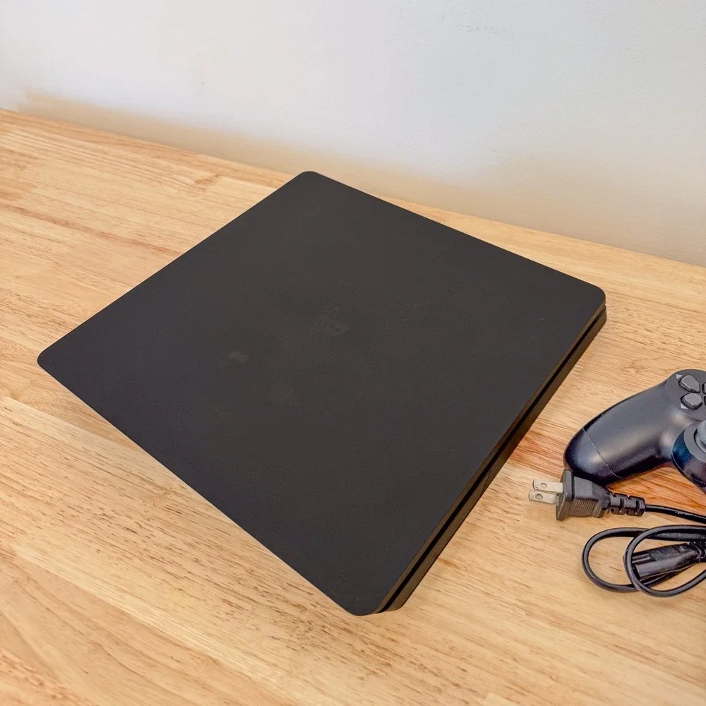 Sony PlayStation 4 Slim 1TB Console Black with DualShock 4 Controller
